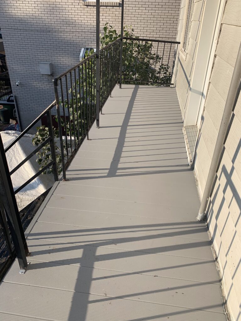Balcons en aluminium